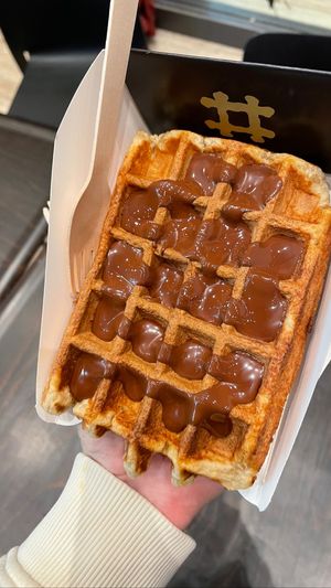   at VeganWaf in Brussels