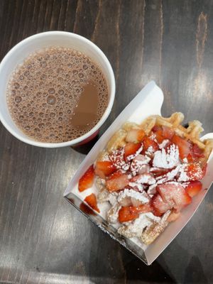   at VeganWaf in Brussels