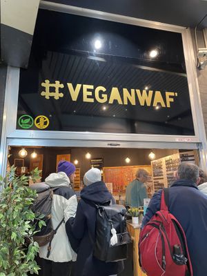   at VeganWaf in Brussels