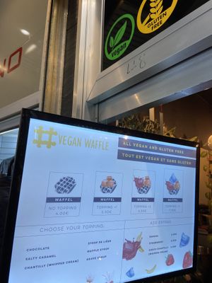   at VeganWaf in Brussels