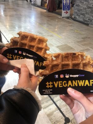   at VeganWaf in Brussels
