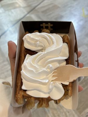   at VeganWaf in Brussels