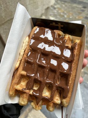   at VeganWaf in Brussels