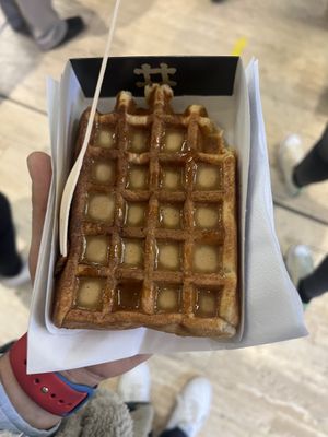 Salt caramel   at VeganWaf in Brussels