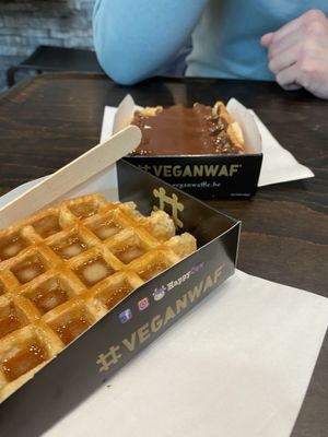   at VeganWaf in Brussels