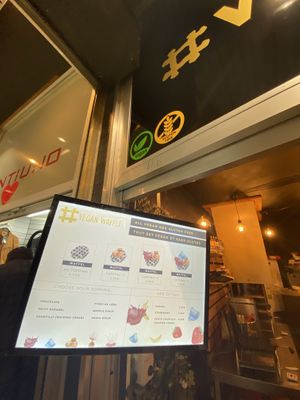   at VeganWaf in Brussels