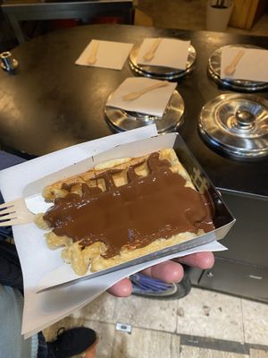   at VeganWaf in Brussels