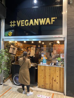   at VeganWaf in Brussels