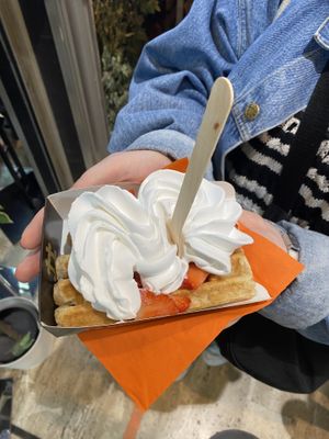   at VeganWaf in Brussels