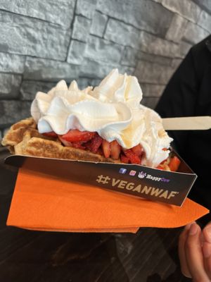   at VeganWaf in Brussels