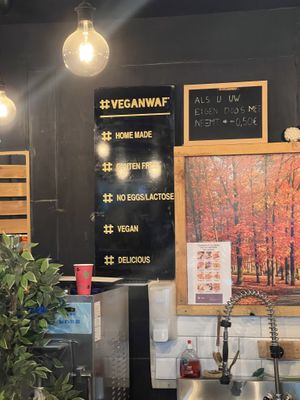   at VeganWaf in Brussels