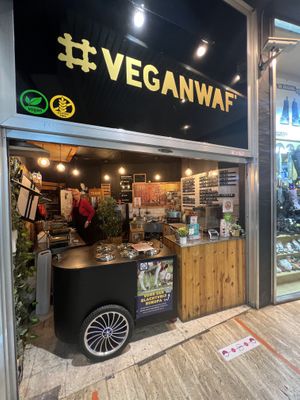   at VeganWaf in Brussels