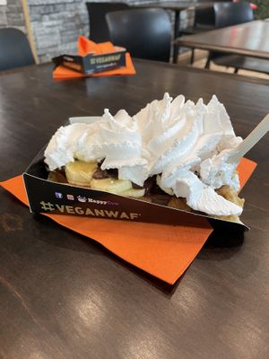   at VeganWaf in Brussels