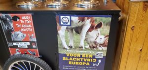 "" at VeganWaf in Brussels