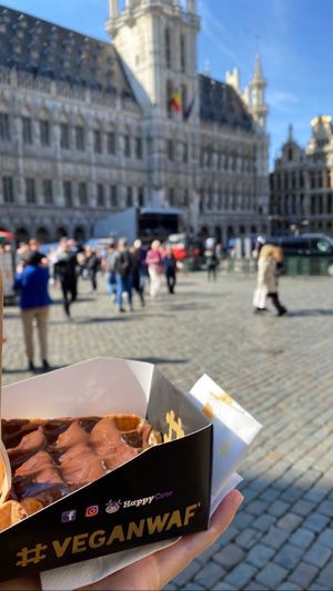   at VeganWaf in Brussels