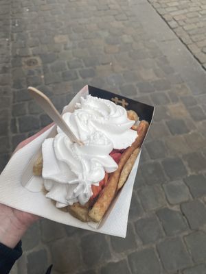   at VeganWaf in Brussels