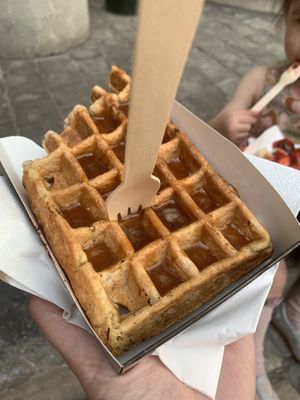   at VeganWaf in Brussels