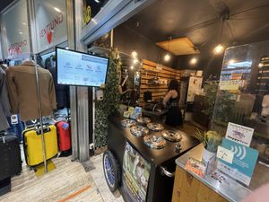 Store front  at VeganWaf in Brussels