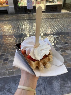   at VeganWaf in Brussels