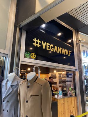   at VeganWaf in Brussels