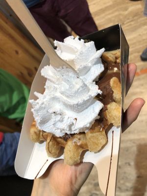   at VeganWaf in Brussels