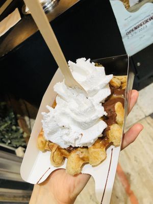   at VeganWaf in Brussels