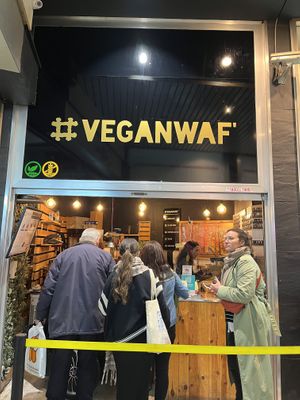   at VeganWaf in Brussels