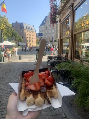   at VeganWaf in Brussels