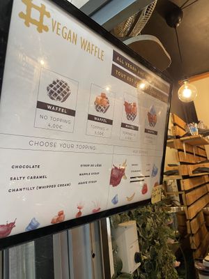   at VeganWaf in Brussels