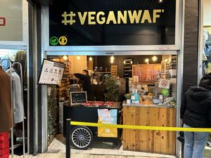  at VeganWaf in Brussels