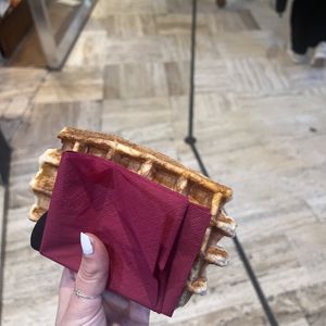 No topping  at VeganWaf in Brussels