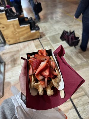   at VeganWaf in Brussels