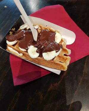 #Veganuary at VeganWaf in Brussels