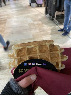   at VeganWaf in Brussels