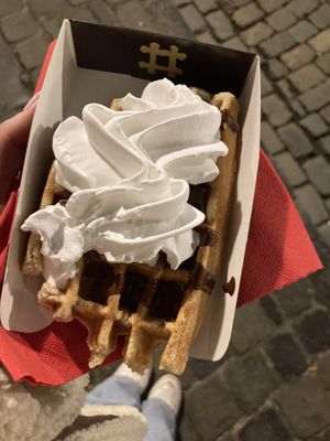   at VeganWaf in Brussels