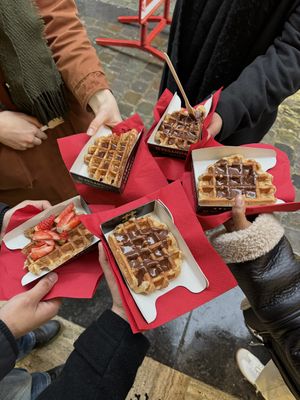   at VeganWaf in Brussels