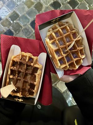   at VeganWaf in Brussels