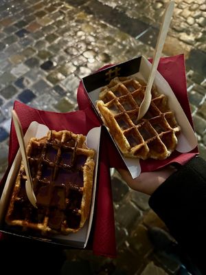   at VeganWaf in Brussels