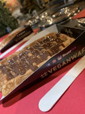   at VeganWaf in Brussels