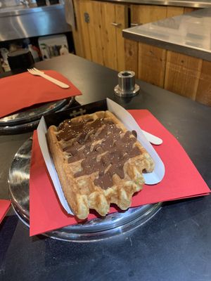   at VeganWaf in Brussels