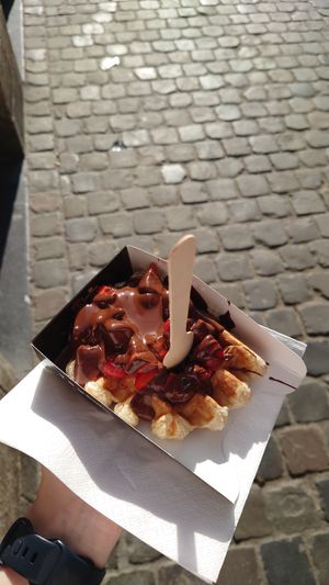   at VeganWaf in Brussels