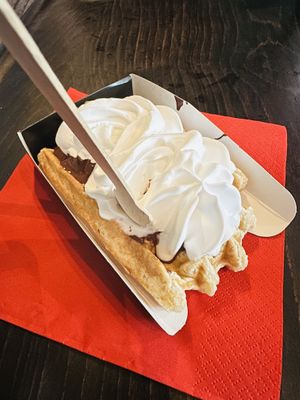   at VeganWaf in Brussels