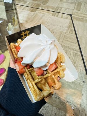   at VeganWaf in Brussels