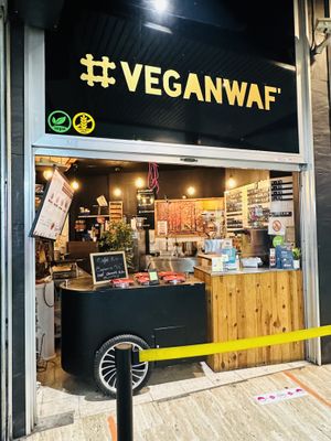   at VeganWaf in Brussels