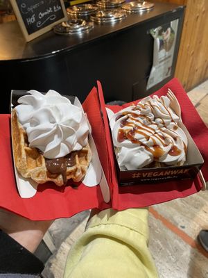   at VeganWaf in Brussels