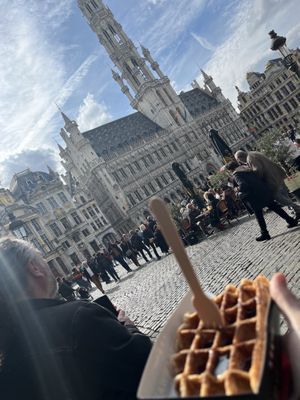   at VeganWaf in Brussels