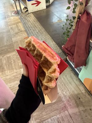   at VeganWaf in Brussels