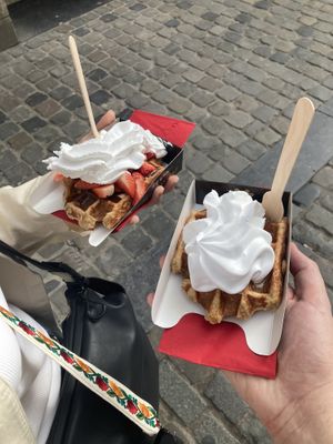   at VeganWaf in Brussels