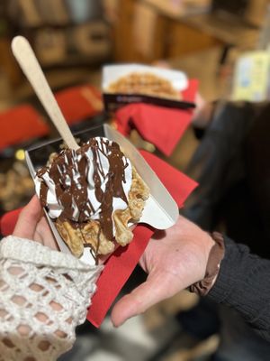   at VeganWaf in Brussels