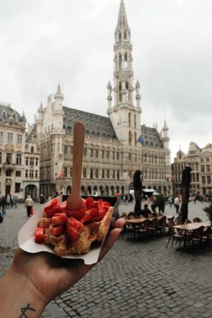   at VeganWaf in Brussels